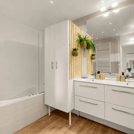 Le Dixieme Ciel - Grand T4 Climatise - 3 - Ideal Familles & Equipes - Balneo - Saint-cyprien 아파트 *