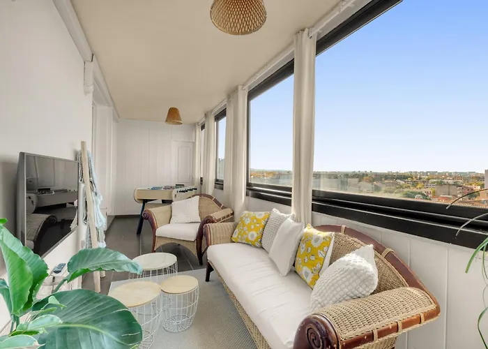 Apartment Le Dixieme Ciel - Grand T4 Climatise - 3 - Ideal Familles & Equipes - Balneo - Saint-cyprien