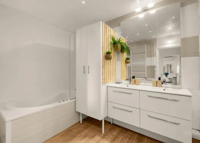 Le Dixieme Ciel - Grand T4 Climatise - 3 - Ideal Familles & Equipes - Balneo - Saint-cyprien Apartment *