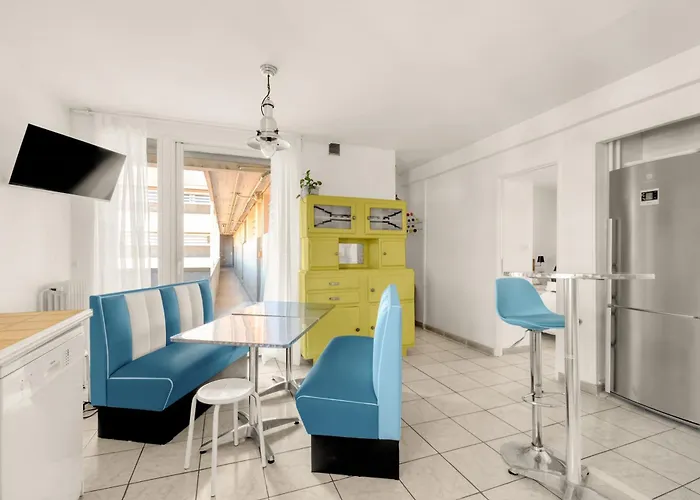 Le Dixieme Ciel - Grand T4 Climatise - 3 - Ideal Familles & Equipes - Balneo - Saint-cyprien Апартаменты